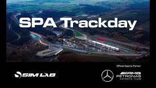 The Mercedes-AMG PETRONAS Esports Team hits the track together with Sim-Lab!