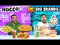 Hocco vs big brands fast food comparison  fast food challenge  viwa food world