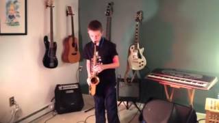 Cade Clemons-Don't Stop Believing Boss RC-3 Loop Station ba