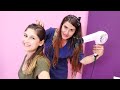 Kız oyunları. Ümit Ayşe&#39;nin saçlarını yapıyor! Yeni kız videosu!