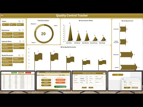 Quality Control Tracker in Excel