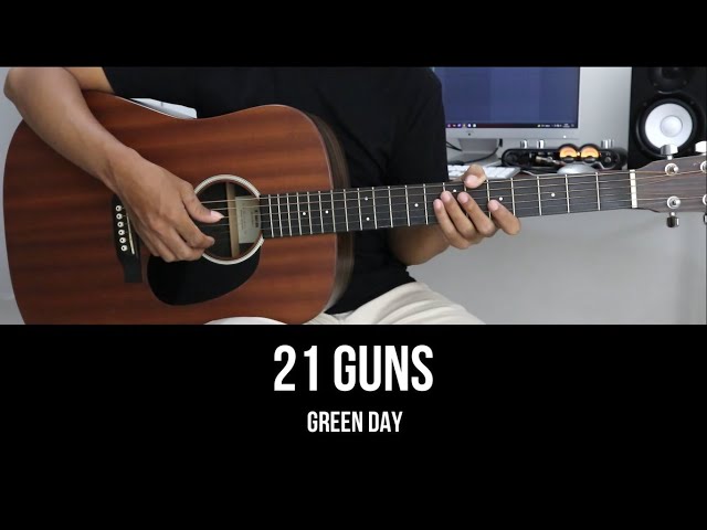 21 Guns - Green Day | EASY Guitar Tutorial with Chords / Lyrics class=
