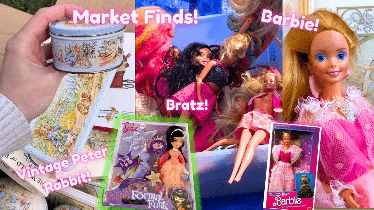 Flea Market Doll Haul! Bratz, MyScene & Peter Rabbit Finds - YouTube