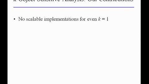 Advanced Topics in Programming Languages Series: Effective Static Race Detection