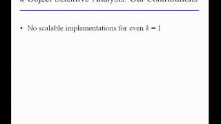 Advanced Topics in Programming Languages Series: Effective Static Race Detection