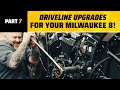How to upgrade the drivetrain on a milwaukee eight  weekend wrenching