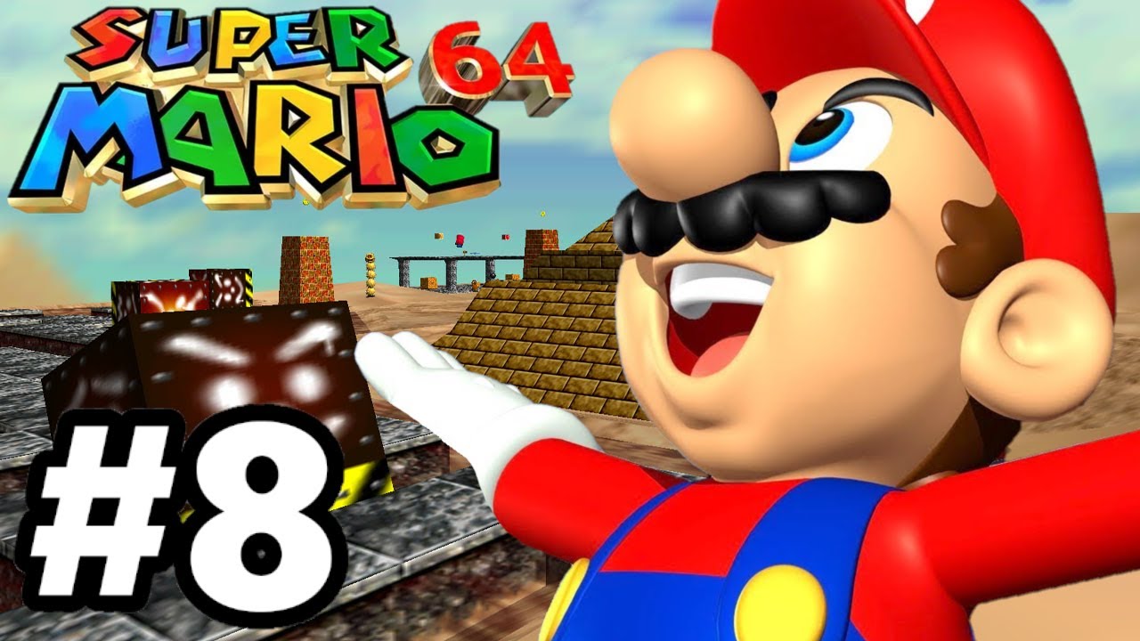 Super Mario 64 / Gameplay Walkthrough Part 8 / Shifting Sand Land 100% / Super Mario 3D All Stars