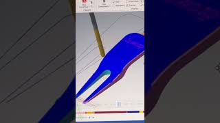 5 axis cnc simulation 😵‍💫 #cnc #mastercam #lowcapgolf