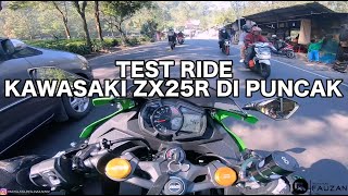 KAWASAKI ZX25R MIRING-MIRING DI PUNCAK