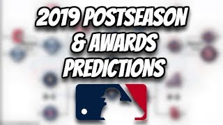 2019 mlb postseason & awards predictions