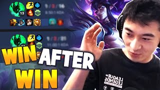 WIN AFTER WIN AFTER WIN Playing Thresh in Challenger NA SoloQ!..| Biofrost