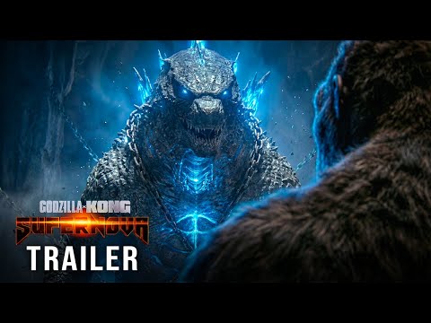 Godzilla X Kong 3 Supernova 2027 Dwayne Johnson Charlize Theron Concept Trailer 