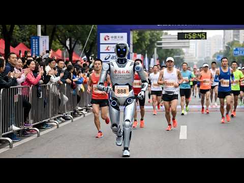 China acaba de construir un robot humanoide capaz de correr un maratón más rápido que la mayoría