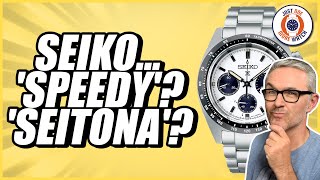 The New Seiko... 'Speedy'? 'Seitona'? SSC813 Unboxed
