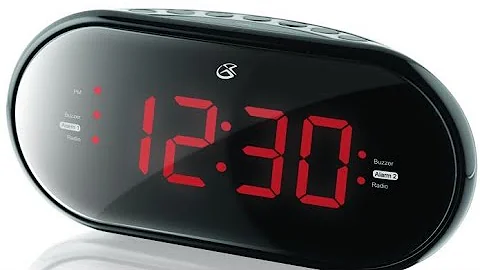 ⏰📻📝#Review-GPX Clock Radio With Dual Alarm-#Model PLL-C253B