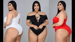 Women Bodysuit Fashion Show | Plus Size Fashion Concept