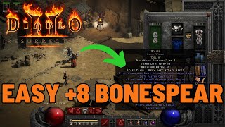 D2R VENDOR SHOPPING How to get the OP Bonemancer Weapon!