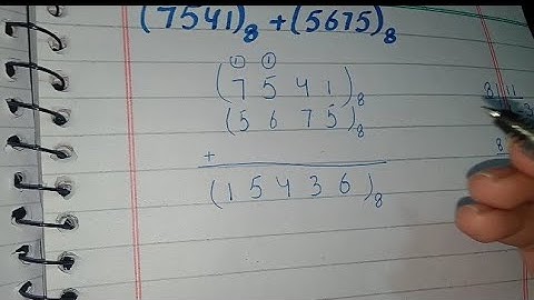 Addition of Octal System, Addition of Octal Number System in Urdu
