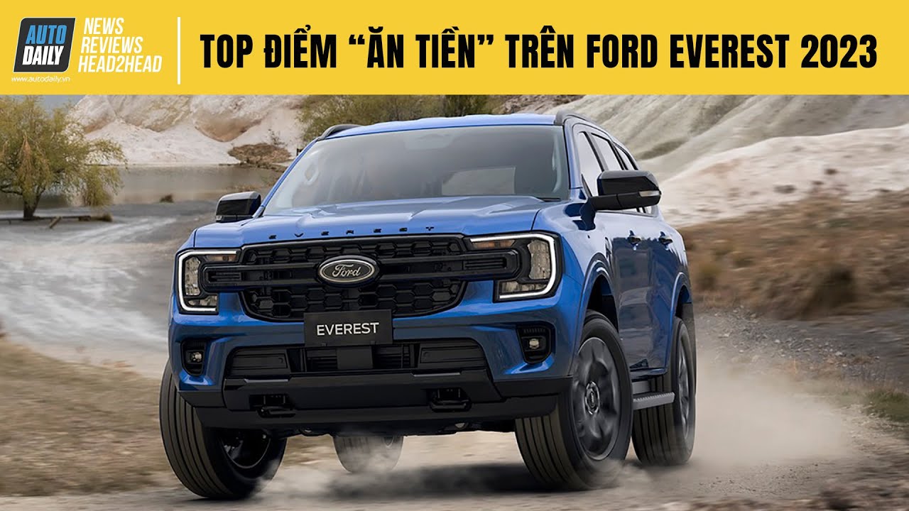 Top điểm ăn tiền trên Ford Everest 2023  Đè hết các đối thủ  Autodailyvn  YouTube