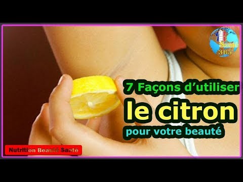Vidéo: 7 Façons D'utiliser Le Citron