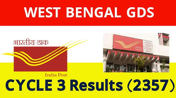 West Bengal GDS Cycle 3 Results | WBGDS | Fj Solution Point