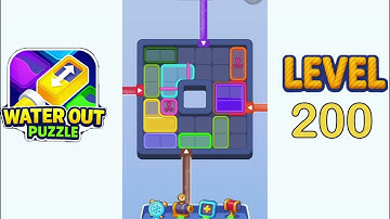 Water Out Puzzle Level 200 Walkthrough Solution