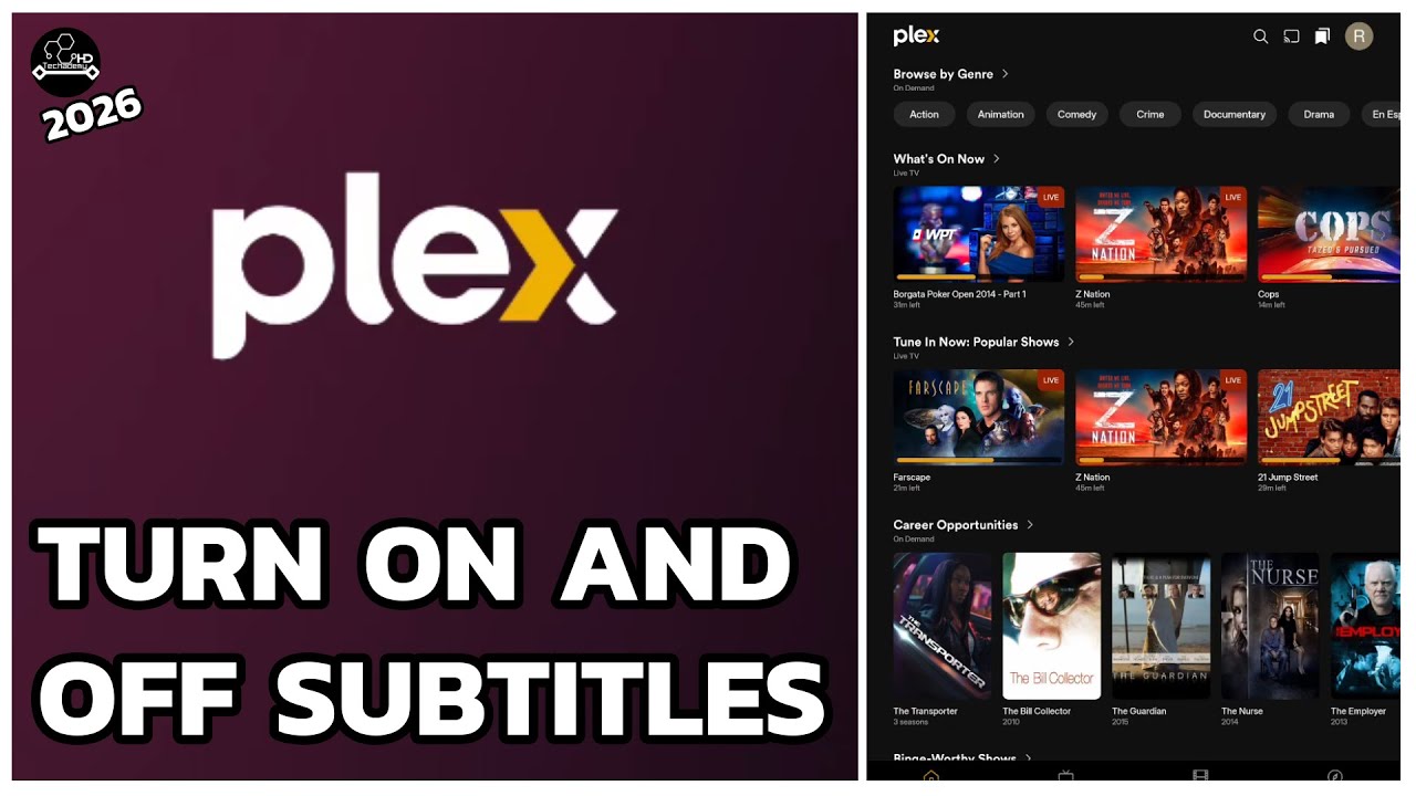 Plex Tips Plex Tips: Turn Subtitles On and Off Easily 2026! - YouTube