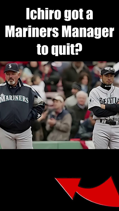 Did Ichiro force Mariners Manager Mike Hargrove to quit in 2007 #Mariners #Ichiro