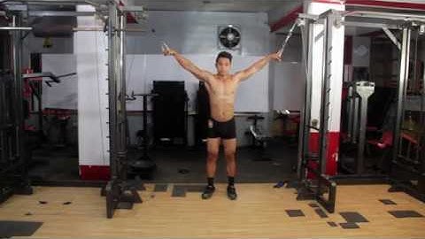 Cable Iron Cross, Tutorial, Exercise Video, Workout, SEXioFIT