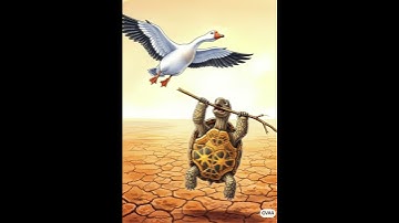 [Truyện ngụ ngôn] Chú Rùa Lắm Lời 🐢