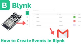 How to create events in blynk IoT platform | events in new Blynk IoT platform 🔥🔥 #blynk #esp32 #iot