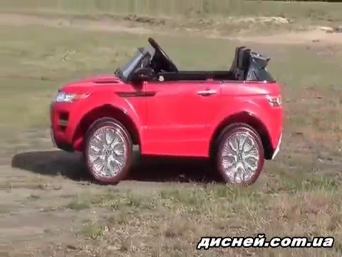 Детский электромобиль M 2398 (MP4) EBR-3 джип Land Rover, мягкие EVA колеса - дисней.com.ua