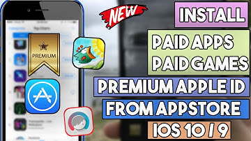 New How To Install Paid Apps / Games Free (PREMIUM ID)(NO JAILBREAK) iOS 10/10.3/9 iPhone/iPod/iPad