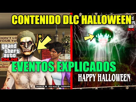 😲DLC HALLOWEEN GTA 5 | TODO el CONTENIDO | OVNIS UFO EVENTOS 2021 (BIEN EXPLICADO)