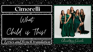 What child is this - Cimorelli | Lyrics and french translation