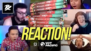 Streamers react to PRX in #VCTPacific 2023! | Paper Rex VALORANT #WGAMING