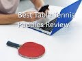 Best Table Tennis Paddles Review 2018 - 2019