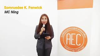 MC Ning | พิธีกรภาษาอังกฤษ | 19th Professional MC in English by Kru Tina |  English-speaking MC