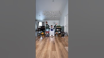 What $10,000 of Transformers Looks Like! #transformers #robosen #shorts