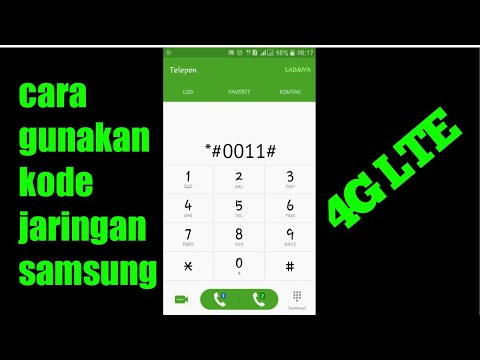 KODE JARINGAN 4G LTE SAMSUNG