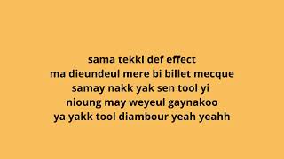 Akhlou Brick - Deff effect feat El Menemo and Kind Kheuch - (lyrics/paroles)
