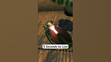 Trick to Survive a Grenade Blast 💣 #shorts