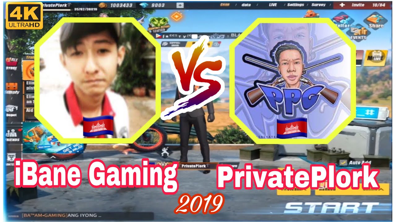MR iBane VS UP Private Plork - Rule of Survival 2019
