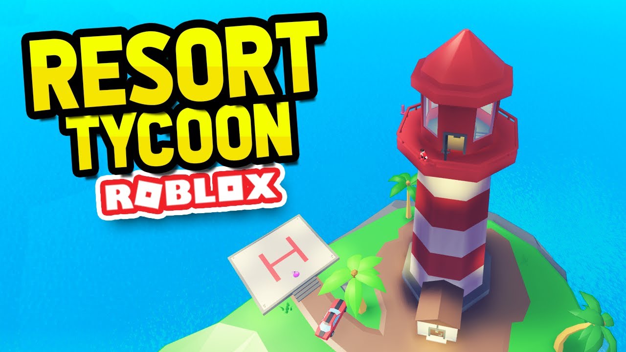 Building The Lighthouse In Roblox Tropical Resort Tycoon Youtube - roblox tropic shirt red