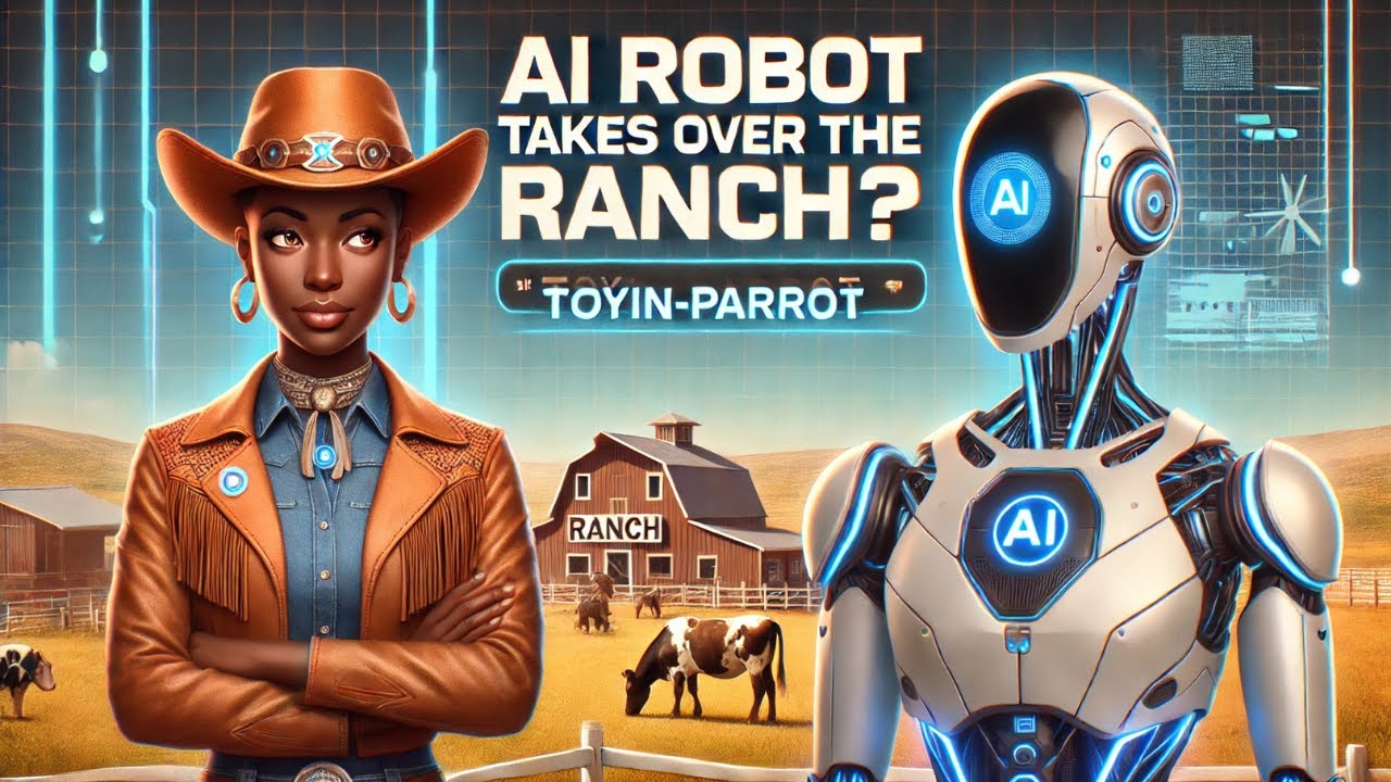 Radio Ranch Robots “The AI Ranch Robot Has Arrived! | Futuristic Farming with Toyin-Parrot ...