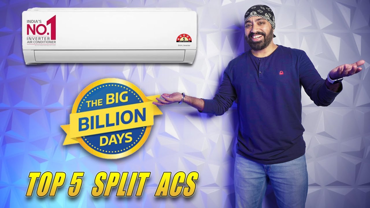 Top 5 Split ACs Best Deals - Flipkart Big Billion day Sale 2022 Offers 🔥🔥