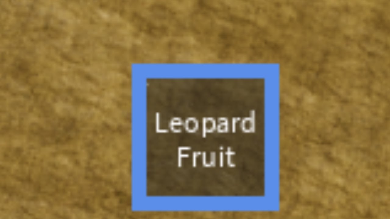 Leopard the New Best Fruit in Blox Fruits? 