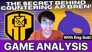 [WITH ENGSUB] HOW TO COUNTER AP BREN? | AP BREN VS. ECHO GAME ANALYSIS BY OHMYV33NUS