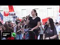 Top Channel/ “Po vazhdojmë betejën, dinjitet”, aktivistja-protestuesve:  Mal më i madh se holokausti