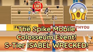 The Spike Mobile - S-Tier Yongsub, S-Tier Setter NN Dominate S-Tier Isabel -Colosseum Gameplay!